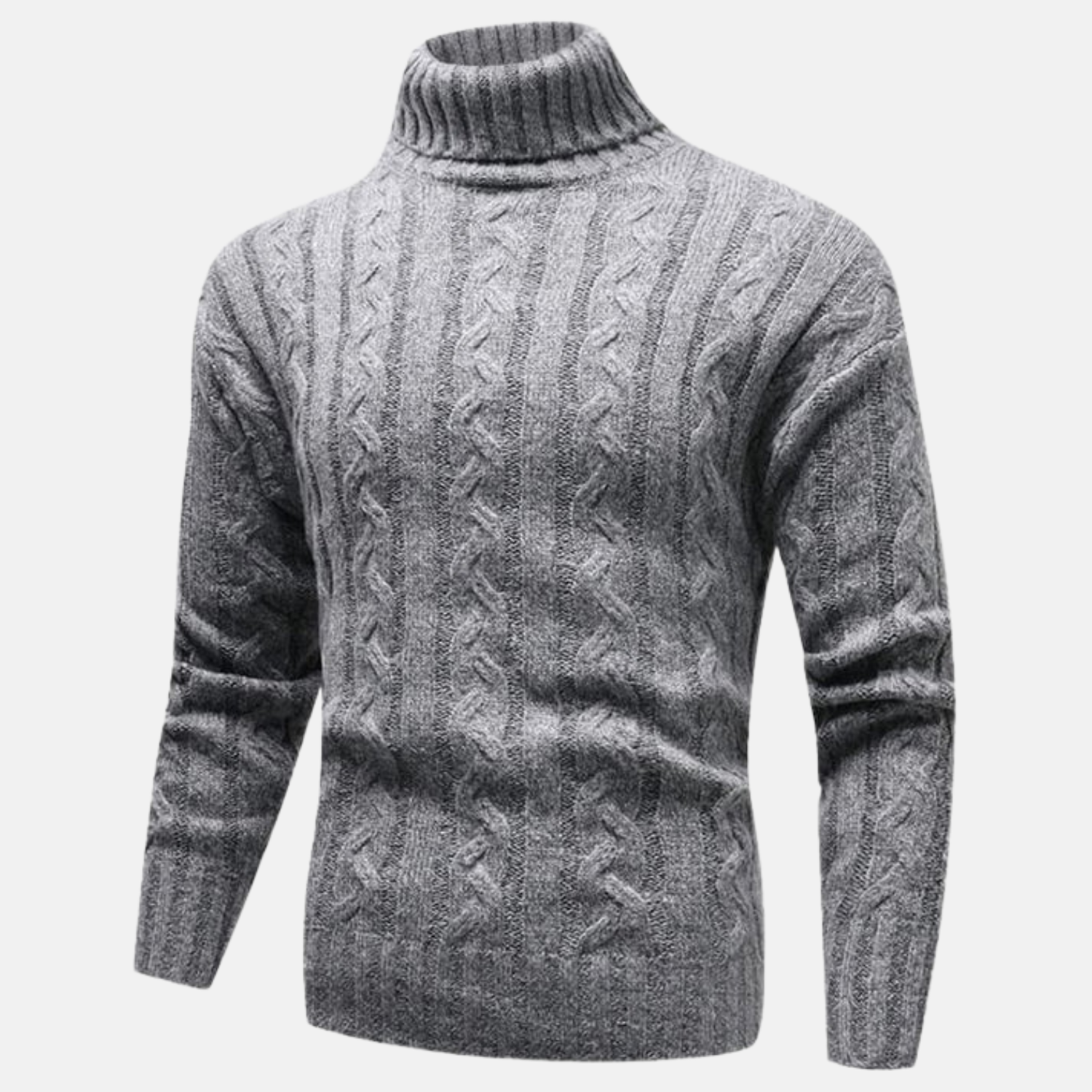 Mistrève | Pull Col Roulé Homme Épais – Chaleur Moderne et Élégance Classique
