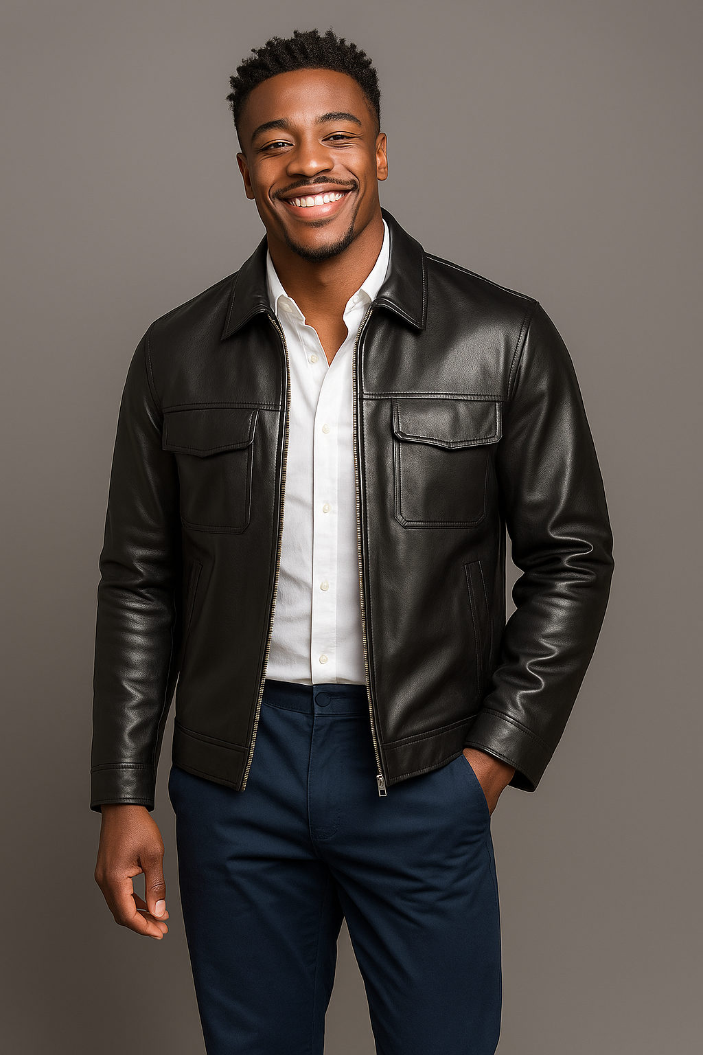 Veste Décontracté Poches pour homme | fermeture éclair