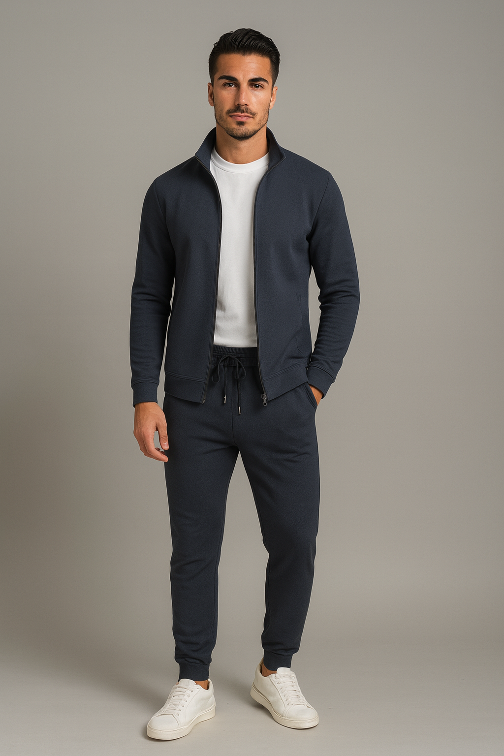 Survêtement Zippé à Texture pour Homme