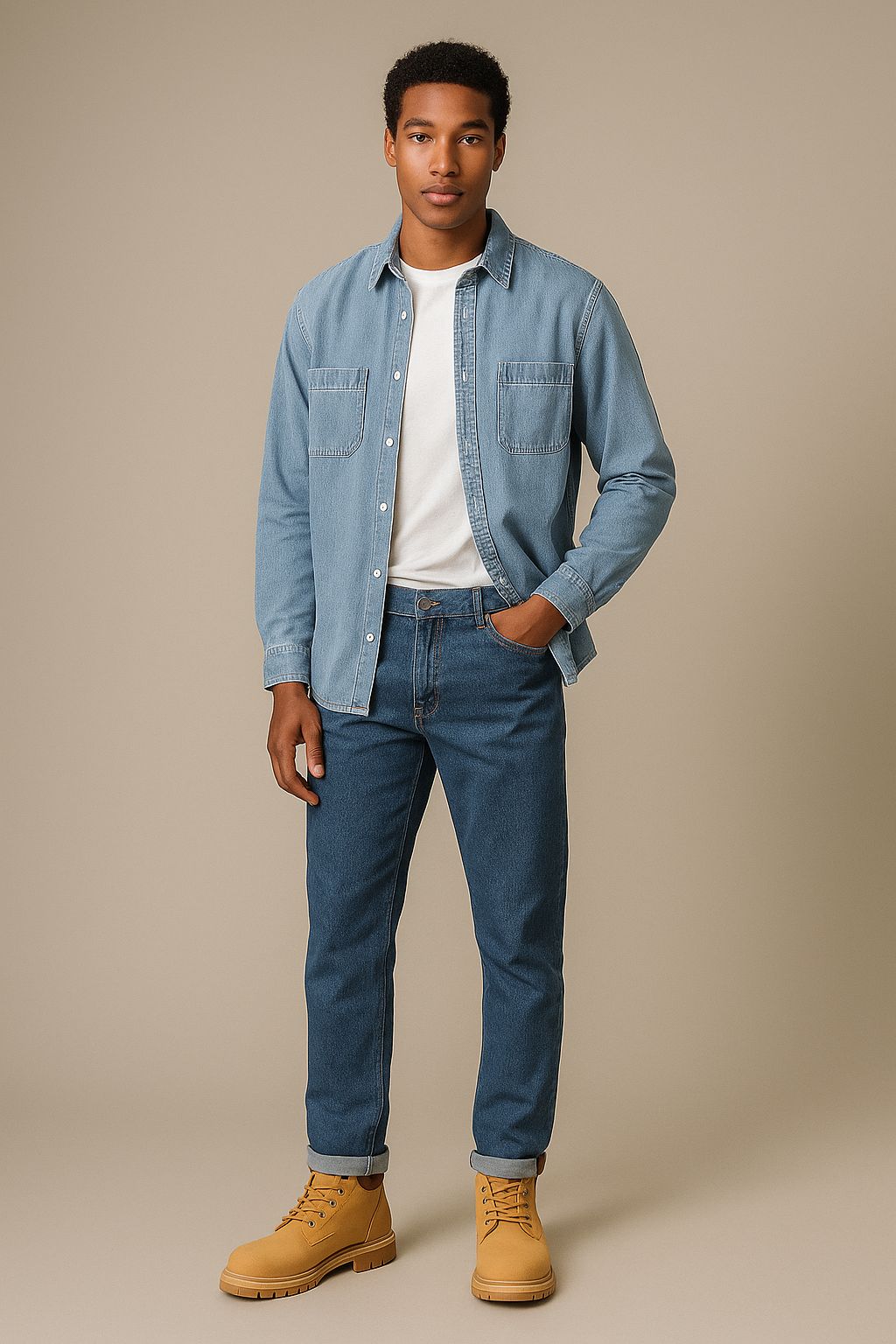 Bottes pour hommes - Cuir de haute qualité - Design intemporel - Ajustement confortable