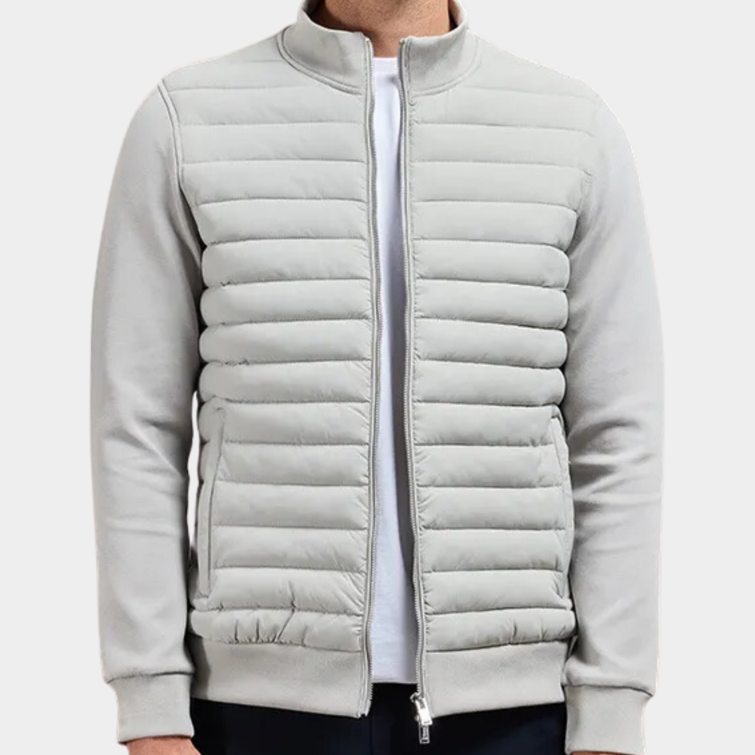 Veste Bomber Hybride pour Homme