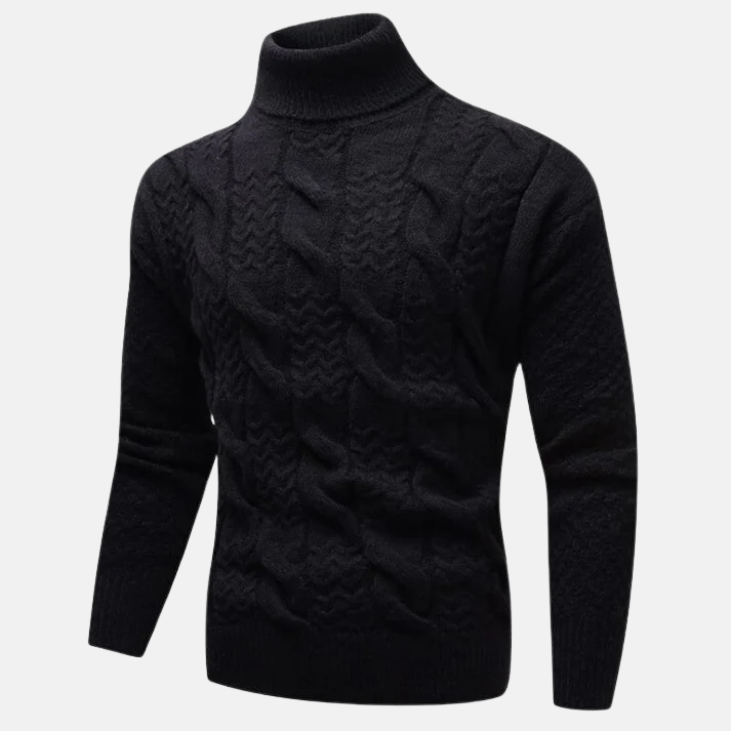 Mistrève | Pull Col Roulé Homme Épais – Chaleur Moderne et Élégance Classique