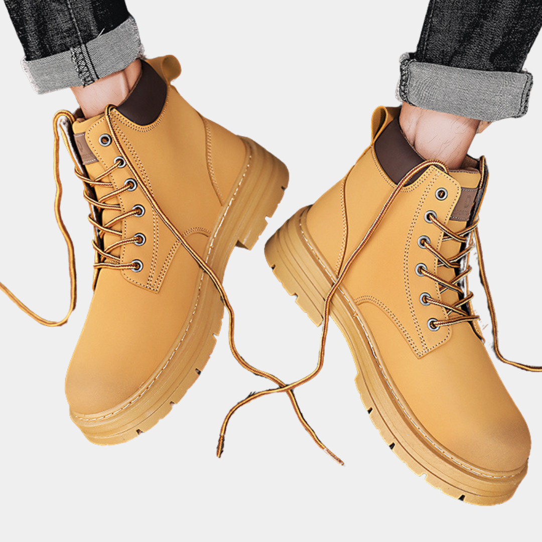 Bottes pour hommes - Cuir de haute qualité - Design intemporel - Ajustement confortable