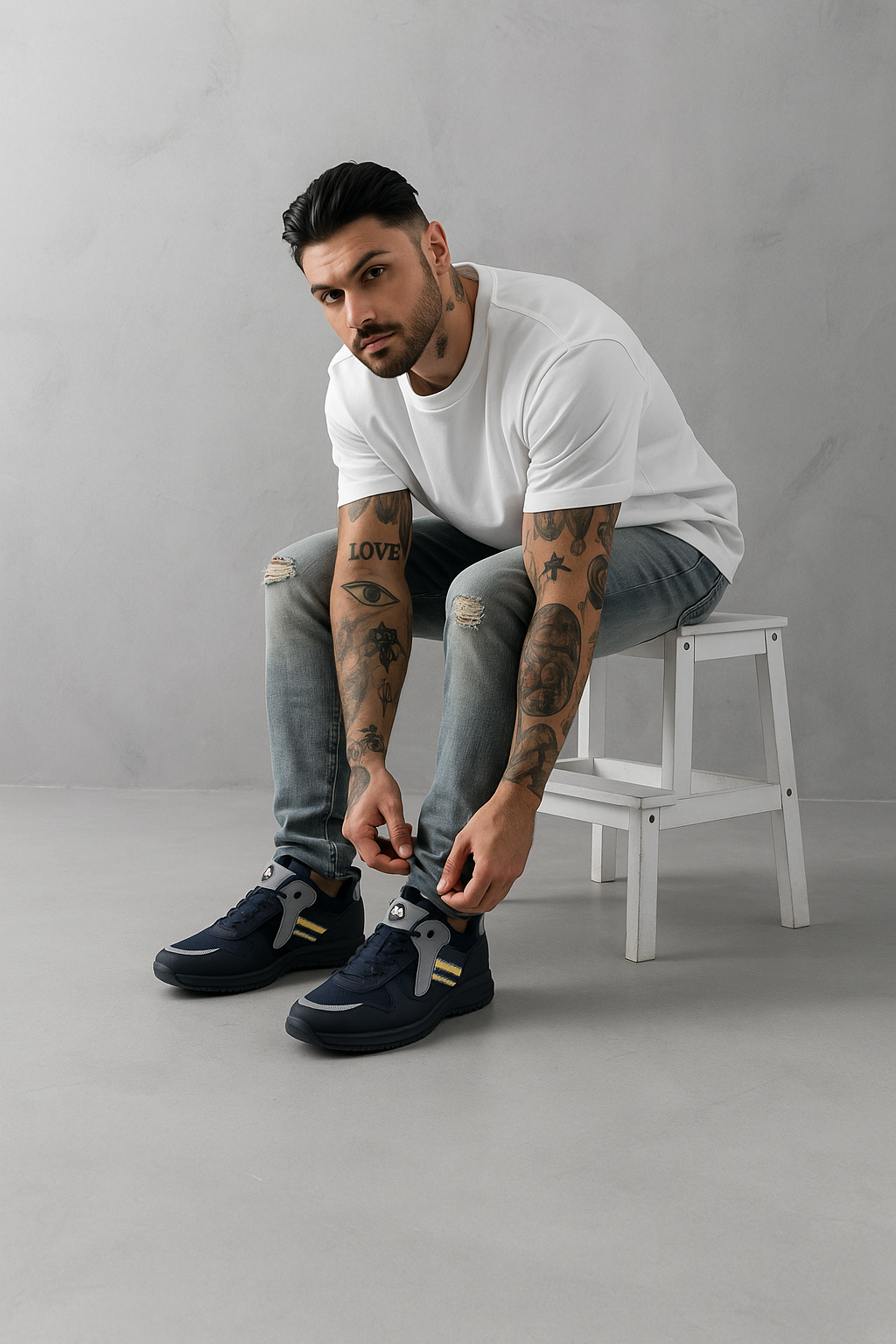 Basket À Lacets Pour Homme | de sport