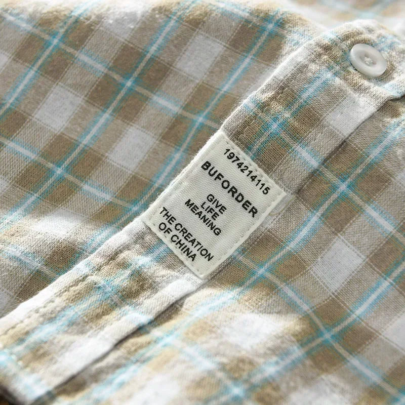 Kelvin - Chemise à carreaux - Décontracté - Hommes